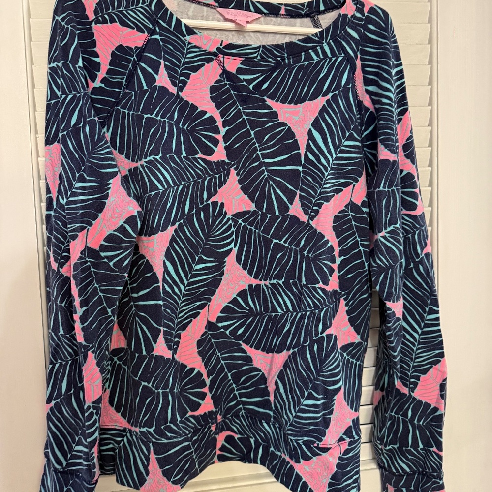 Lilly Pulitzer sweatshirt M